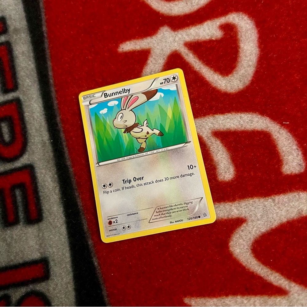 Pokemon bunnelby Primal Clash card 2015